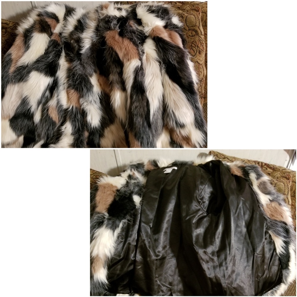 A Faux Fur Coat